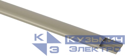 Кабель-канал 50х12 L2000 напольный сер. бетон RAL 7023 ЭРА Б0064411