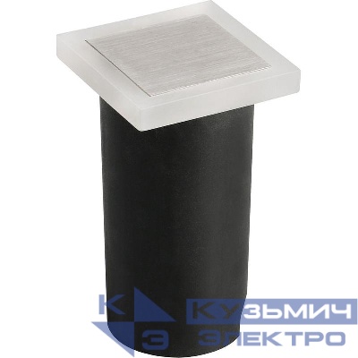 Светильник светодиодный LN011 1Вт 3000К IP67 встраив. бел. матов./хром FERON 40520