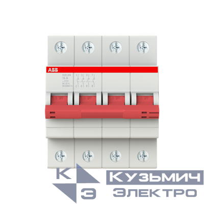Рубильник 4п SHD204/16 ABB 2CDD274111R0016