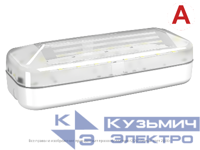 Светильник аварийный BS-JUNIOR-10-L1-ELON централиз. электропитания Белый свет a16989