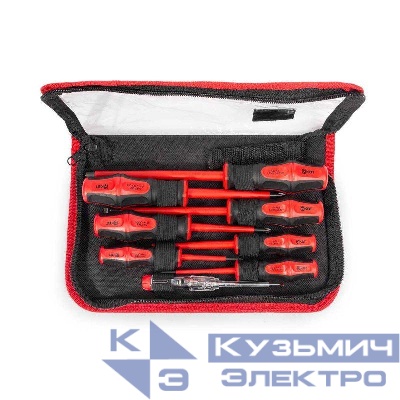 Набор диэлектрических отверток "Профи" НИО-08 КВТ 78619