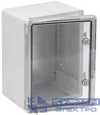 Корпус ЩМПп 400х300х220 УХЛ1 IP65 прозр. дверь пластик. IEK MKP92-N-403022-65