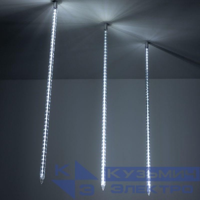 Гирлянда светодиодная ARD-ICEFALL-CLASSIC-D23-1000-CLEAR-96LED-LIVE WHITE (230В 1.5Вт) (IP65) Ardecoled 026103