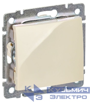 Кнопка 1-кл. СП Valena 10А IP20 механизм сл. кость IEK 774311