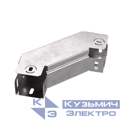 Угол горизонтальный 90град. 50х50 с крышкой Стандарт Промрукав PR16.0572