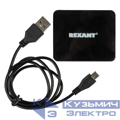 Делитель HDMI 1x2 пластиковый корпус Rexant 17-6951