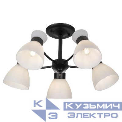 Люстра Aemilia 9185-305 5хЕ27 60Вт модерн Rivoli Б0069949