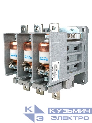 Контактор вакуумный КВТ-1.14-2.5/250-3 У3 3п 250А кат. 380В 4НО+3НЗ IP00 без реле Электротехник ET557369