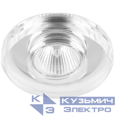 Светильник DL8060-2 G5.3 MR16 потолочн. серебр. + серебр. FERON 19710