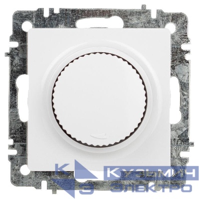 Светорегулятор поворотный СП Accent 6-401-01 600Вт 230В IP20 бел. Intro Б0063668