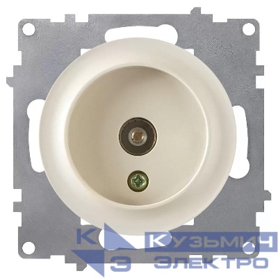 Розетка телевизионная TV 1-м СП Florence механизм беж. (1E21101301) OneKeyElectro 2172796