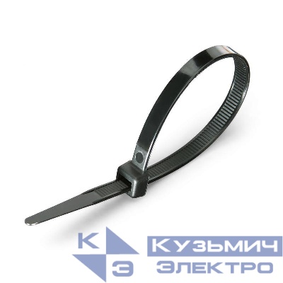 Хомут кабельный КСС 5х300 нейл. черн. (уп.100шт) Fortisflex 49417