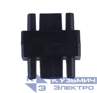 Коннектор шинопровода SC-1B-TL TOP-LINE прямой черн. IN HOME 4690612029351