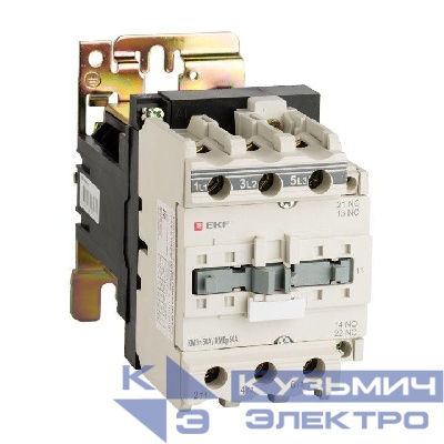 Контактор КМЭп 50А кат. 24В DC 1НО+1НЗ PROxima EKF ctr-s-50-24-nc-p