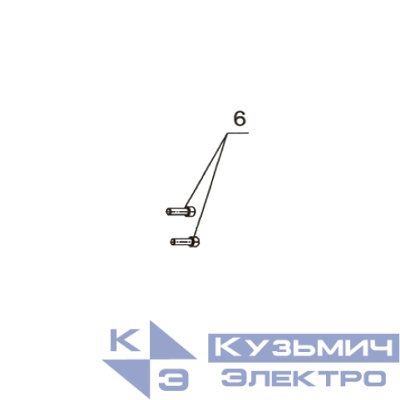 Запчасть №6 для FD301R. Винт М6х18