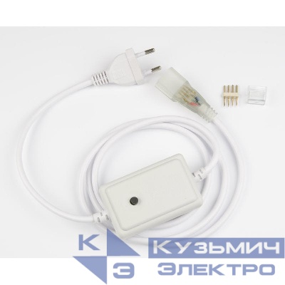 Провод электрический UCX-SP4/N22 WHITE 1 STICKER для светод. лент ULS-N22 RGB NEON 220В 4 контакта Uniel UL-00005799
