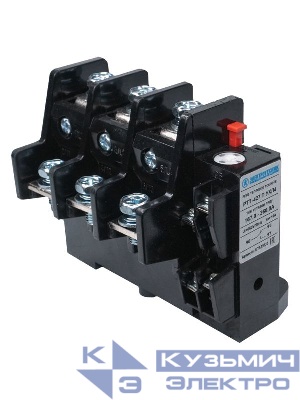 Реле тепл. РТТ-326 П УХЛ4 исп.2(ЭК) 260А 167.0-260.0А 660В/50Гц 1з+1р ручной возврат IP00 Электротехник ET529233