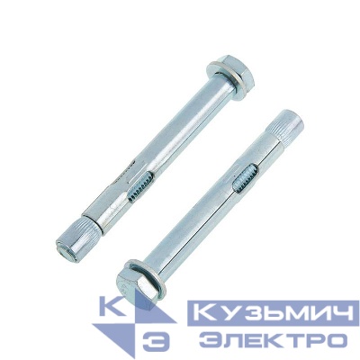 Болт анкерный 8х80 накл. цинк. Zitar 117961