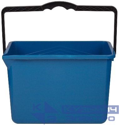 Ведро для краски пластиковая ручка 8л син. FIT 04023