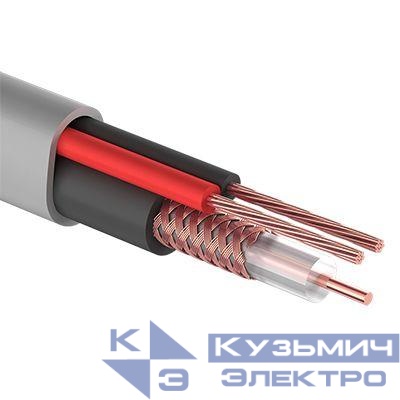 Кабель КВК-В-2 + 2х0.75 (CCA) (96) Б (уп.200м) PROCONNECT 01-4108