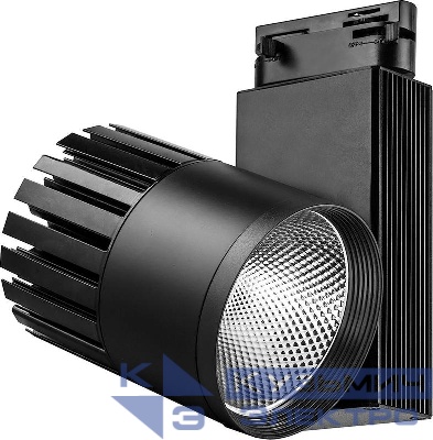 Светильник светодиодный трековый AL105 MarketBright 40Вт 4000К 3600лм 35град. на шинопровод со встроен. драйвером черн. FERON 29696