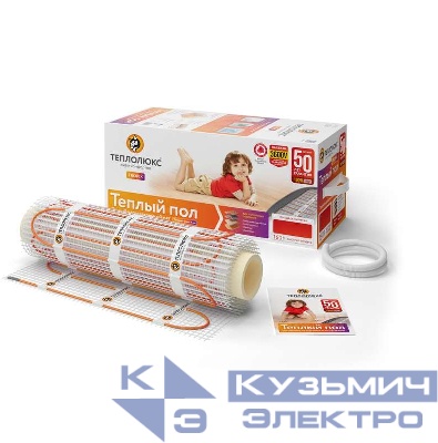 Комплект "Теплый пол" (мат) Tropix МНН 560Вт/3.5кв.м Теплолюкс 100035713000
