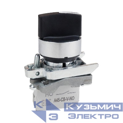 Переключатель OptiSignal D22 C4-S-21 2 положения металл 1НО XB4BD21 КЭАЗ 332169
