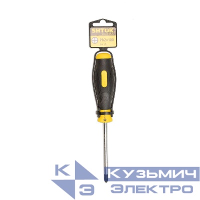 Отвертка РН 2х100мм (09108) SHTOK 376325