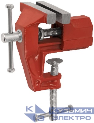 Тиски настольные облегченные 60мм (0.75кг) КУРС 59406