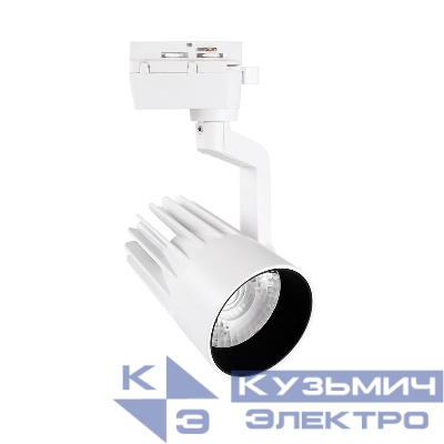 Светильник-прожектор светодиодный трековый ULB-Q274 30W/4000K WHITE 30Вт 4000К 3000лм бел. Volpe UL-00005925