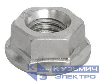 Гайка со стопорным буртом М6 (уп.400шт) IEK CLP1M-N-6