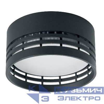 Светильник HL354 12Вт GX53 230В потолочн. черн. FERON 41506