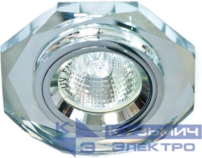 Светильник DL8020-2 G5.3 MR16 потолочн. серебр. + серебр. FERON 19701