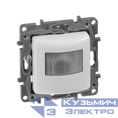 Датчик движения СП Etika 400Вт без нейтрали бел. IEK 672217