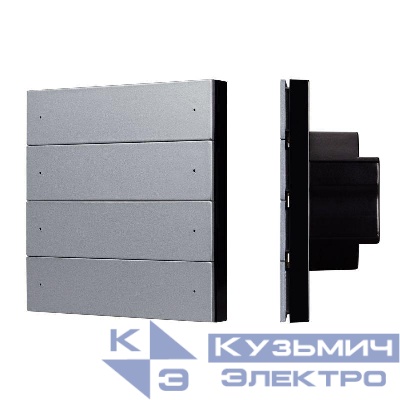 Панель кнопочная SMART-DMX512-801-22-8G-8SC-DIM-IN Grey (230В 2.4G) (IP20 пластик) INTELLIGENT ARLIGHT 039315