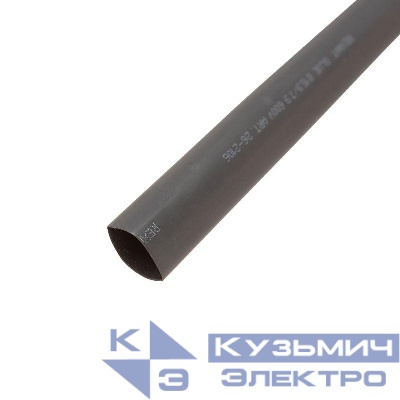 Трубка термоусадочная двустенная клеевая 15.9/7.95 (2:1) черн. 1м (уп.10шт) Rexant 26-2106