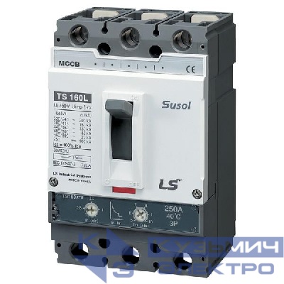 Выключатель автоматический 3п 3т 80А 50кА TS160N ETS23 LS Electric 105026900