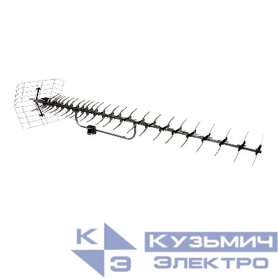 Антенна ТВ наружная для цифрового телевидения DVB-T2 (модель RX-414-1) (пакет) Rexant 34-0414-1