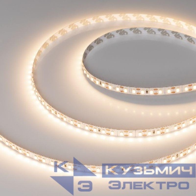 Лента светодиодная FC-A120-8mm 24V Warm3000-CX1 5Вт/м IP20 резка 1 светодиод (уп.5м) Arlight 052927