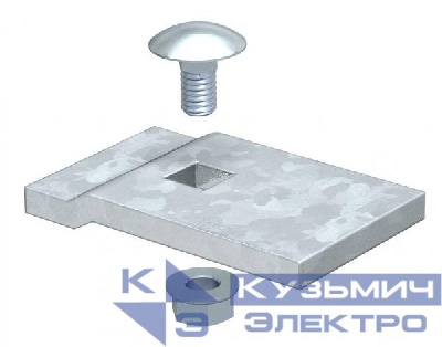 Комплект фиксатора гор. цинк LKS 60 5 FT OBO 6232485