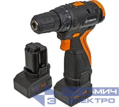Дрель-шуруповерт аккумуляторная ДА-24Л-2К/Б (2.0 А/ч) (бесщеточный двигатель) Вихрь 72/14/24