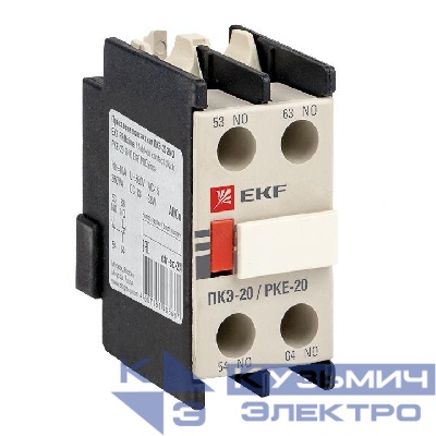 Приставка контактная ПКЭ-20 2NO EKF ctr-sc-24