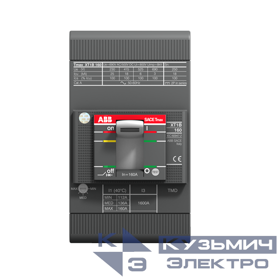 XT1N 160 TMD 80-800 3p F F Выключатель автоматический 1SDA067415R1