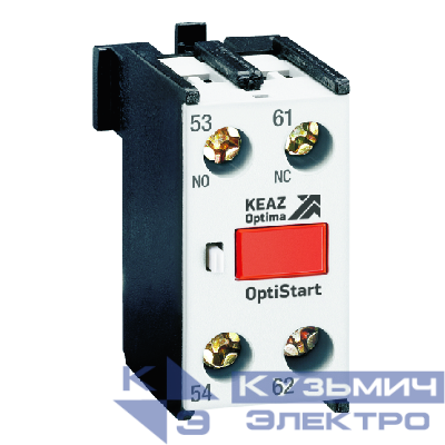 Блок контактный OptiStart K-FX-1011 фронтал. 1НО+1НЗ для F-09..(A)F-150 и FR КЭАЗ 335320