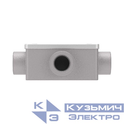 Коробка ответвительная 118х67х42мм 3 ввода М20х1.5 IP55 алюм. DKC 6330-20