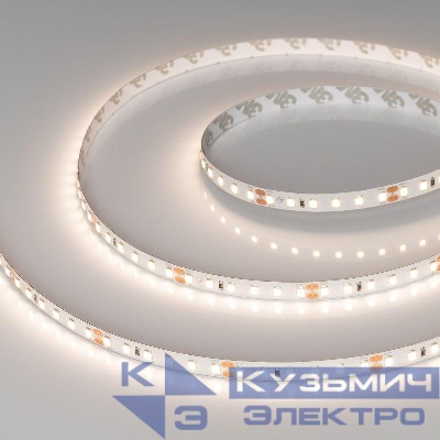 Лента светодиодная RT-A120-8mm 24V Warm 3500К CRI98 14.4Вт/м IP20 2835 открыт. (уп.5м) Arlight 028573(2)
