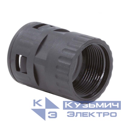 Муфта с внутренней резьбой DN 36мм М40х1.5 полиамид черн. DKC PAI36M40N