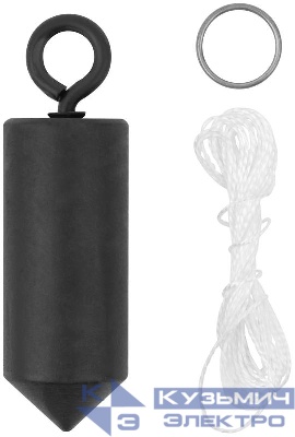 Отвес строительный цилиндрический 500г КУРС 04495