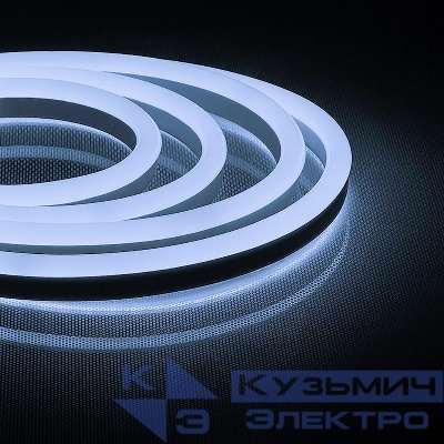 Лента светодиодная LS720 120SMD(2835)/м 9 6Вт/м 220В IP67 6500К с 1 сетевым шнуром 1 заглушкой 1 коннектором в комплекте (уп.50м) FERON 29560