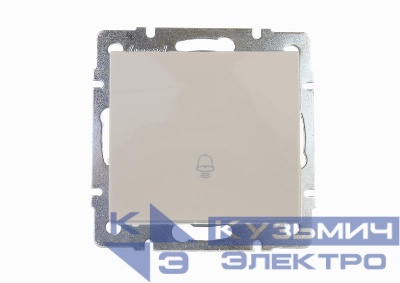 Механизм кнопки звонка Rain крем. LEZARD 703-0388-103